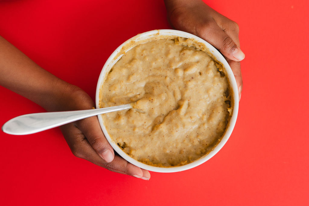 bowl of e'Pap Porridge. Our nutritional story