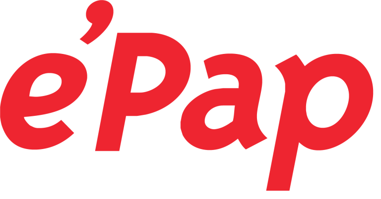 ePAP logo for yellow background